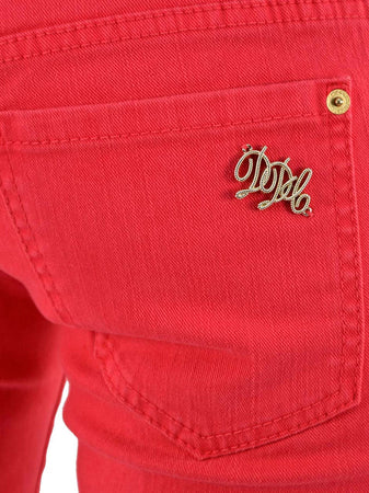 Dsquared-2-Pat-Jean-Rosso-Donna-Cotone-Bottoni-Mod.S75LA0417S39781042-da-donna