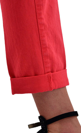 Dsquared-2-Pat-Jean-Rosso-Donna-Cotone-Bottoni-Mod.S75LA0417S39781042-da-donna