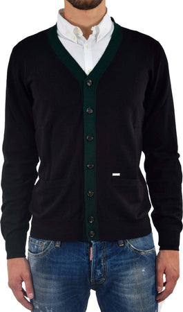 Dsquared-2-Pullover-Nero-Uomo-Lana-Bottoni-Tasche-Mod.-S71HA0480S14587900-da-uomo