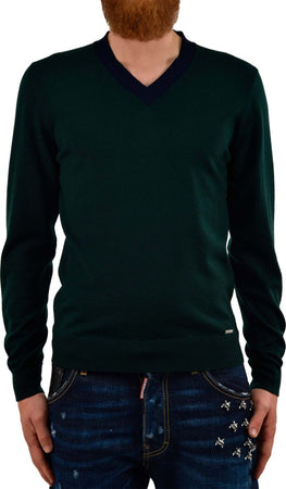 Dsquared-2-Pullover-Verde-Uomo-Lana-Mod.S71HA0495S14587650-da-uomo