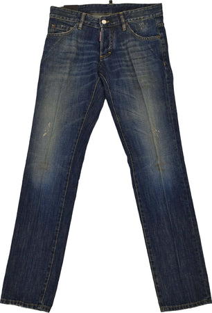 Dsquared-2-Slim-Jean-Blu-Uomo-Cotone-Bottoni-Mod.S74LA0490S30281470-da-uomo