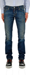 Dsquared-2-Slim-Jean-Blu-Uomo-Cotone-Bottoni-Mod.S74LA0490S30281470-da-uomo