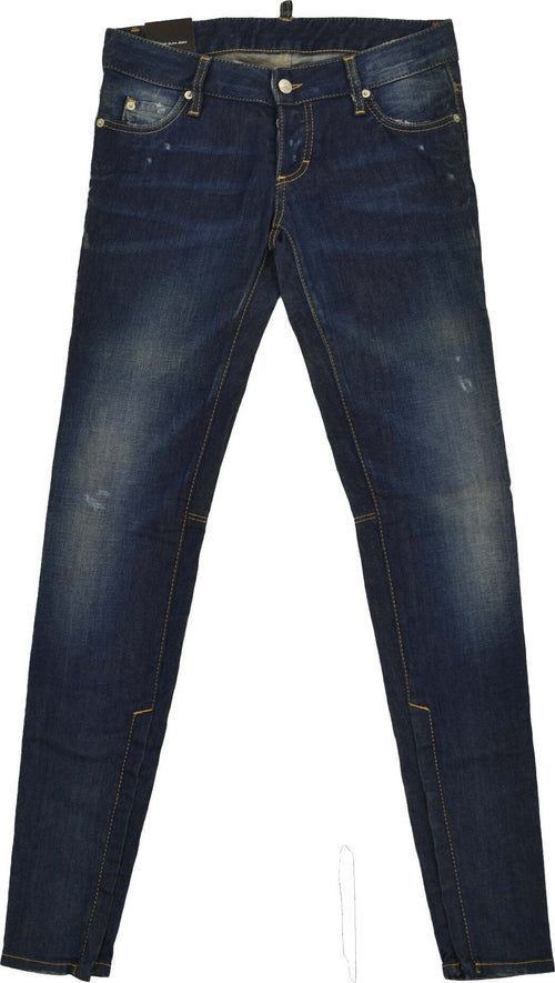 Dsquared-2-Super-Slim-Jean-Blu-Donna-Cotone-Bottoni-Mod.S72LA0367S30329089-da-donna