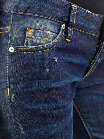Dsquared-2-Super-Slim-Jean-Blu-Donna-Cotone-Bottoni-Mod.S72LA0367S30329089-da-donna