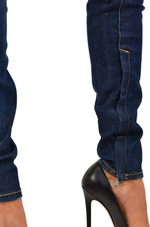 Dsquared-2-Super-Slim-Jean-Blu-Donna-Cotone-Bottoni-Mod.S72LA0367S30329089-da-donna