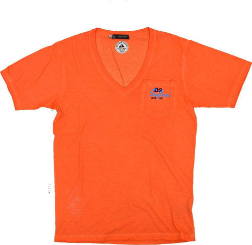 Dsquared-2-T-Shirt-Arancione-Uomo-Stampa-Grafica-Mod.S71GD0123S21600186-da-uomo