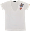 Dsquared-2-T-Shirt-Bianca-Donna-Cotone-Logo-Mod.S75GC0508S20161090-da-donna