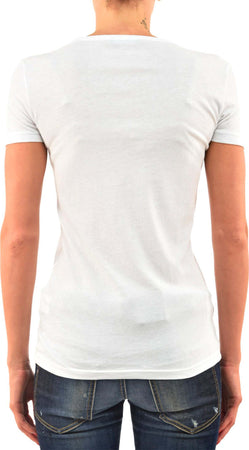 Dsquared-2-T-Shirt-Bianca-Donna-Cotone-Logo-Mod.S75GC0586S21441010-da-donna