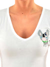 Dsquared-2-T-Shirt-Bianca-Donna-Cotone-Logo-Mod.S75GC0587S21441010-da-donna