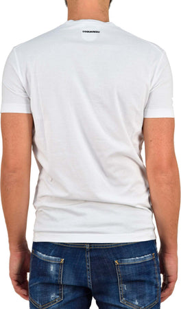 Dsquared-2-T-Shirt-Bianca-Uomo-Stampa-Grafica-Mod.S74GD0447S22427100-da-uomo