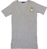 Dsquared-2-T-Shirt-Lunga-Grigia-Donna-Cotone-Logo-Mod.S72HA0369S14270091-da-donna