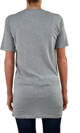 Dsquared-2-T-Shirt-Lunga-Grigia-Donna-Cotone-Logo-Mod.S72HA0369S14270091-da-donna