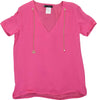 Dsquared-2-T-Shirt-Rosa-Donna-Seta-Pendenti-a-Catena-Mod.S72NC0403S39499053-da-donna