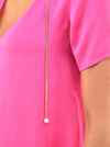 Dsquared-2-T-Shirt-Rosa-Donna-Seta-Pendenti-a-Catena-Mod.S72NC0403S39499053-da-donna