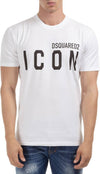 Dsquared2 T-Shirt Uomo Girocollo Icon 100% Cotone Maglia Maniche Corte Maxi Logo Fashion T-Shirt in Jersey Di Cotone Moda/Uomo/Abbigliamento/T-shirt polo e camicie/T-shirt Euforia - Bronte, Commerciovirtuoso.it
