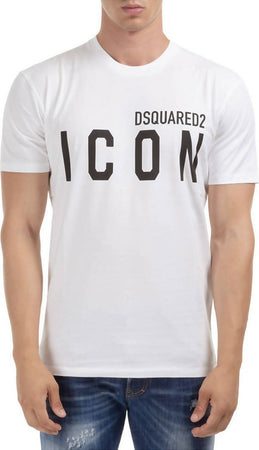 Dsquared2 T-Shirt Uomo Girocollo Icon 100% Cotone Maglia Maniche Corte Maxi Logo Fashion T-Shirt in Jersey Di Cotone Moda/Uomo/Abbigliamento/T-shirt polo e camicie/T-shirt Euforia - Bronte, Commerciovirtuoso.it