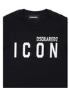 Dsquared2 T-Shirt Uomo Girocollo Icon 100% Cotone Maglia Maniche Corte Maxi Logo Fashion T-Shirt in Jersey Di Cotone Moda/Uomo/Abbigliamento/T-shirt polo e camicie/T-shirt Euforia - Bronte, Commerciovirtuoso.it