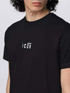 Dsquared2-T-shirt-Uomo-Logo-Piccolo-Icon-Girocollo-Maniche-Corte