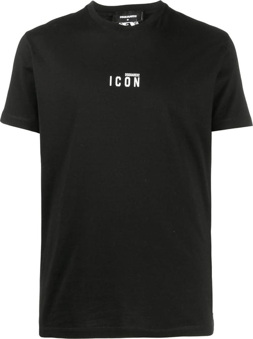 Dsquared2-T-shirt-Uomo-Logo-Piccolo-Icon-Girocollo-Maniche-Corte