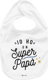 Dudecor Bavaglino Super Papà Prima infanzia/Allattamento e pappa/Bavaglini/Bavaglini Scontolo.net - Potenza, Commerciovirtuoso.it