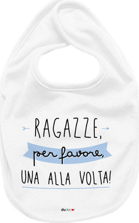 Dudecor Bavaglino Una alla volta Prima infanzia/Allattamento e pappa/Bavaglini/Bavaglini Scontolo.net - Potenza, Commerciovirtuoso.it