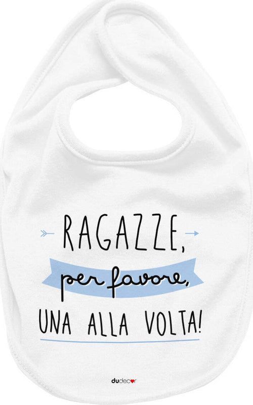 Dudecor Bavaglino Una alla volta Prima infanzia/Allattamento e pappa/Bavaglini/Bavaglini Scontolo.net - Potenza, Commerciovirtuoso.it