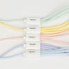 Cavo nylon 3 in 1 colorato - power 100W - USB-A