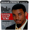 DUKE TEXTURIZING CREME KIT 4 MEN REGULAR STRENGTH FOR NORMAL HAIR 2 APPLICATIONS