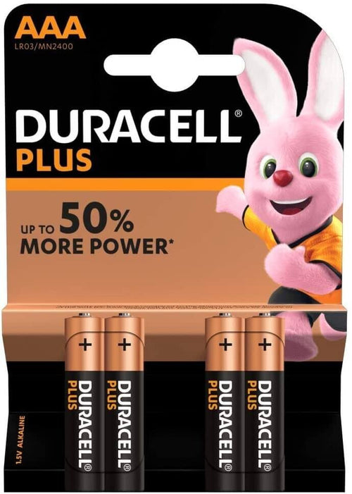 Duracell Batterie AAA confezione da 4