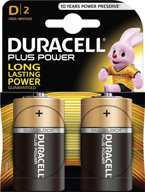 Duracell Mn1300 Torcia Torcione D Batterie A Dimensioni Confezione Da 2 Elettronica/Pile e caricabatterie/Pile monouso Trade Shop italia - Napoli, Commerciovirtuoso.it