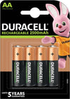 Duracell Pile AA ricaricabili - 2500 mAh - Duracell Precharged - blister 4 pezzi Elettronica/Pile e caricabatterie/Pile monouso Eurocartuccia - Pavullo, Commerciovirtuoso.it