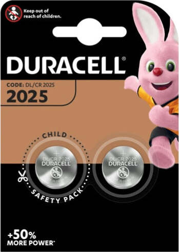 Duracell Pile litio - 3V - CR2025 - Duracell - blister 2 pile Elettronica/Pile e caricabatterie/Pile monouso Eurocartuccia - Pavullo, Commerciovirtuoso.it
