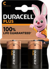 Duracell Pile Mezza Torcia C Plus100 - MN1400 - Duracell - blister 2 pezzi Elettronica/Pile e caricabatterie/Pile monouso Eurocartuccia - Pavullo, Commerciovirtuoso.it