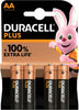 Duracell Pile Stilo AA Plus100 - MN1500 - Duracell - blister 4 pezzi Elettronica/Pile e caricabatterie/Pile monouso Eurocartuccia - Pavullo, Commerciovirtuoso.it