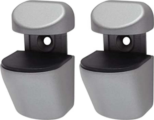 DURALINE---2-PEZZI---COPPIA-DI-REGGIMENSOLE-A-CLIPS---COLORE-ARGENTO-SATINATO-OPACO