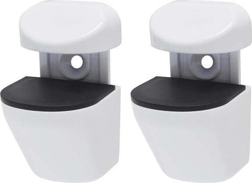 DURALINE---2-PEZZI---COPPIA-DI-REGGIMENSOLE-A-CLIPS---COLORE-BIANCO-ALPINO