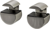 DURALINE---2-PEZZI---COPPIA-DI-REGGIMENSOLE-A-CLIPS-SUPREME-MINI-CIRCLE---IN-NICKEL-SPAZZOLATO