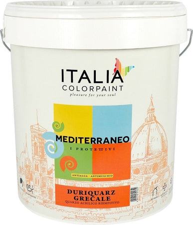 Duriquarz Grecale Idropittura Quarzo Acrilico Protettivo Antialga Antimuffa Fai da te/Pitture trattamenti per pareti e utensili/Vernice e fondo/Pittura per pareti Ogomondo - Martina Franca, Commerciovirtuoso.it
