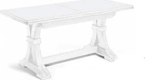DUSTIN---tavolo-da-pranzo-allungabile-in-legno-massello-85x160/205/250/295/340-Bianco-Milani-Home