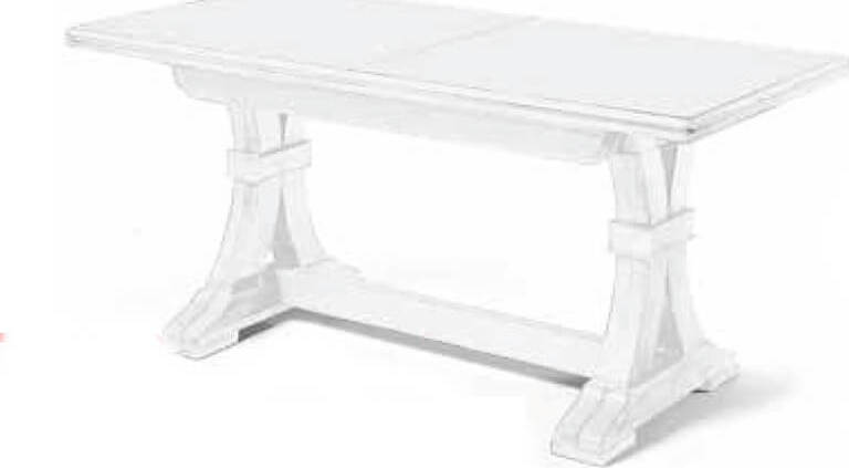 DUSTIN---tavolo-da-pranzo-allungabile-in-legno-massello-85x160/205/250/295/340-Bianco-Milani-Home