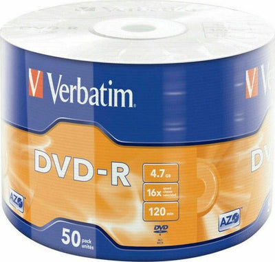 DVD-R VERBATIM 100%vergini vuoti 16X Advanced Azo 4.7GB 120min.ORIGINALI Elettronica/Informatica/Accessori/Supporti vergini/DVD-R Zencoccostore - Formia, Commerciovirtuoso.it