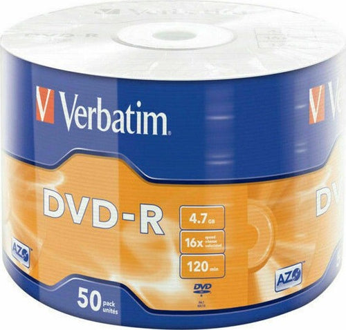 DVD-R VERBATIM 100%vergini vuoti 16X Advanced Azo 4.7GB 120min.ORIGINALI Elettronica/Informatica/Accessori/Supporti vergini/DVD-R Zencoccostore - Formia, Commerciovirtuoso.it
