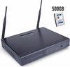 Dvr-Nvr-4-Canali-Wireless-Wifi-Onvif-Cloud-Videoregistratore-+-Hard-Disk-500gb