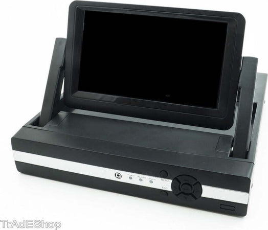 DVR NVR COMBO VIDEOSORVEGLIANZA 4 CH CANALI SCHERMO LCD 7 POLLICI H264  Trade Shop italia - Napoli, Commerciovirtuoso.it