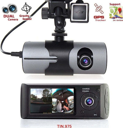 Dvr Per Veicoli Auto Con Doppia Camera Frontale E Posteriore Con Sensore Gps Elettronica/Elettronica per veicoli/Elettronica per auto/Sistemi video/Videocamera da cruscotto Trade Shop italia - Napoli, Commerciovirtuoso.it
