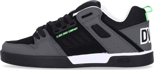 DVS-Scarpe-Skate-Uomo-Comanche-2.0+-Black/charcoal/lime-Nubuck-da-uomo