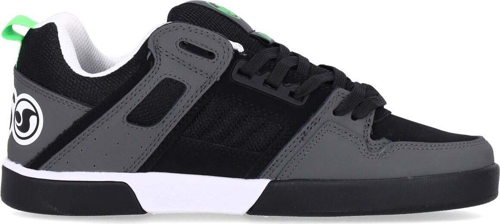 DVS-Scarpe-Skate-Uomo-Comanche-2.0+-Black/charcoal/lime-Nubuck-da-uomo