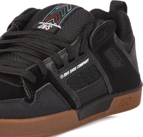 DVS-Scarpe-Skate-Uomo-Comanche-2.0+-Black/reflective-Gum/nubuck-da-uomo