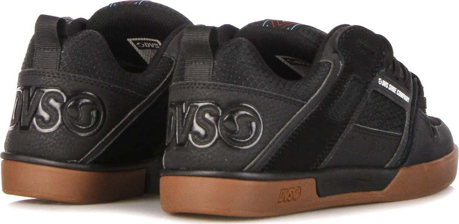 DVS-Scarpe-Skate-Uomo-Comanche-2.0+-Black/reflective-Gum/nubuck-da-uomo