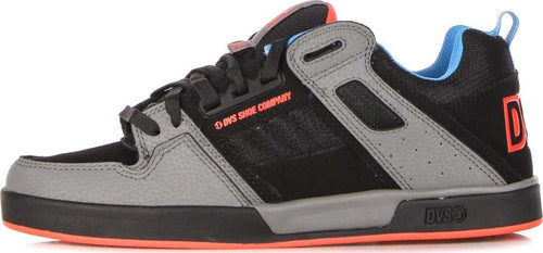 DVS-Scarpe-Skate-Uomo-Comanche-2.0+-Charcoal/black/fiery-Red/blue/nubuck-da-uomo